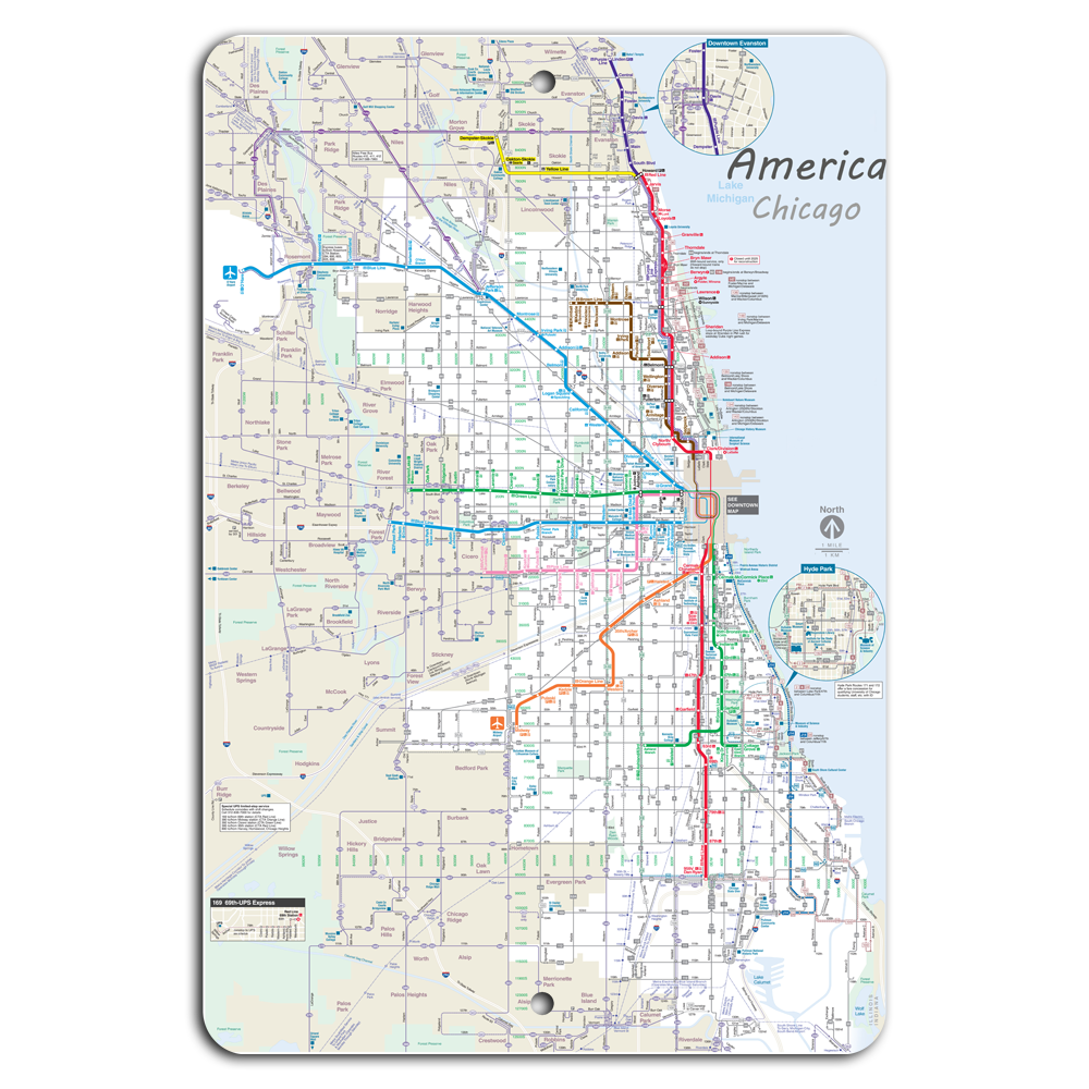 Chicago Transit System Map - Explore the Windy City Routes!