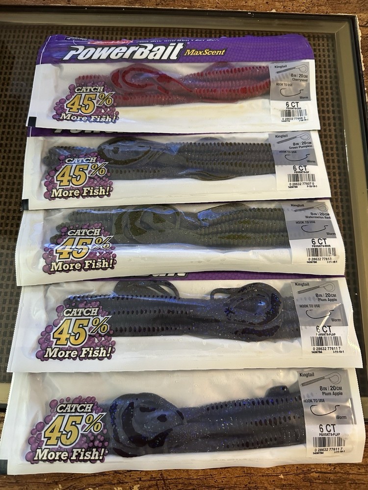 5 Packs Berkley MaxScent 8