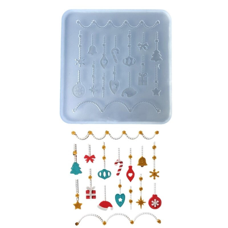 Silicone Christmas Jewelry Mold for DIY Epoxy Resin Crafts