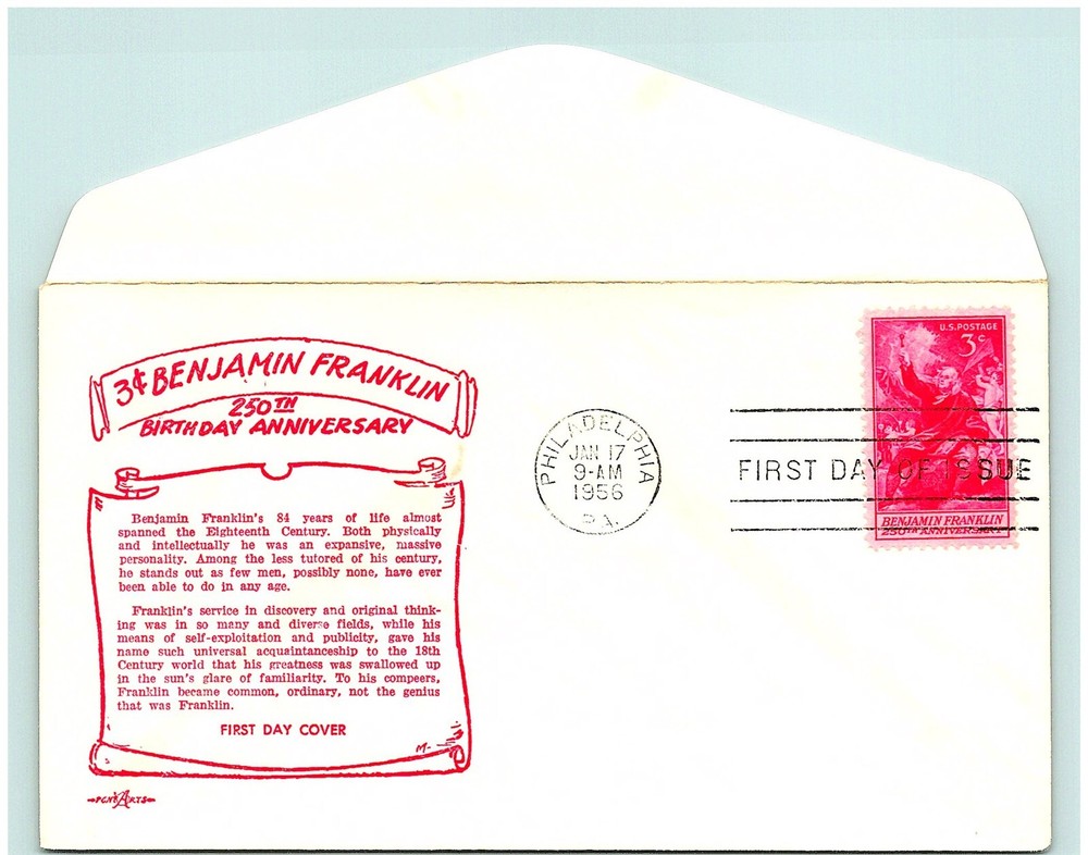 S02-2864, BENJAMIN FRANKLIN, FDC
