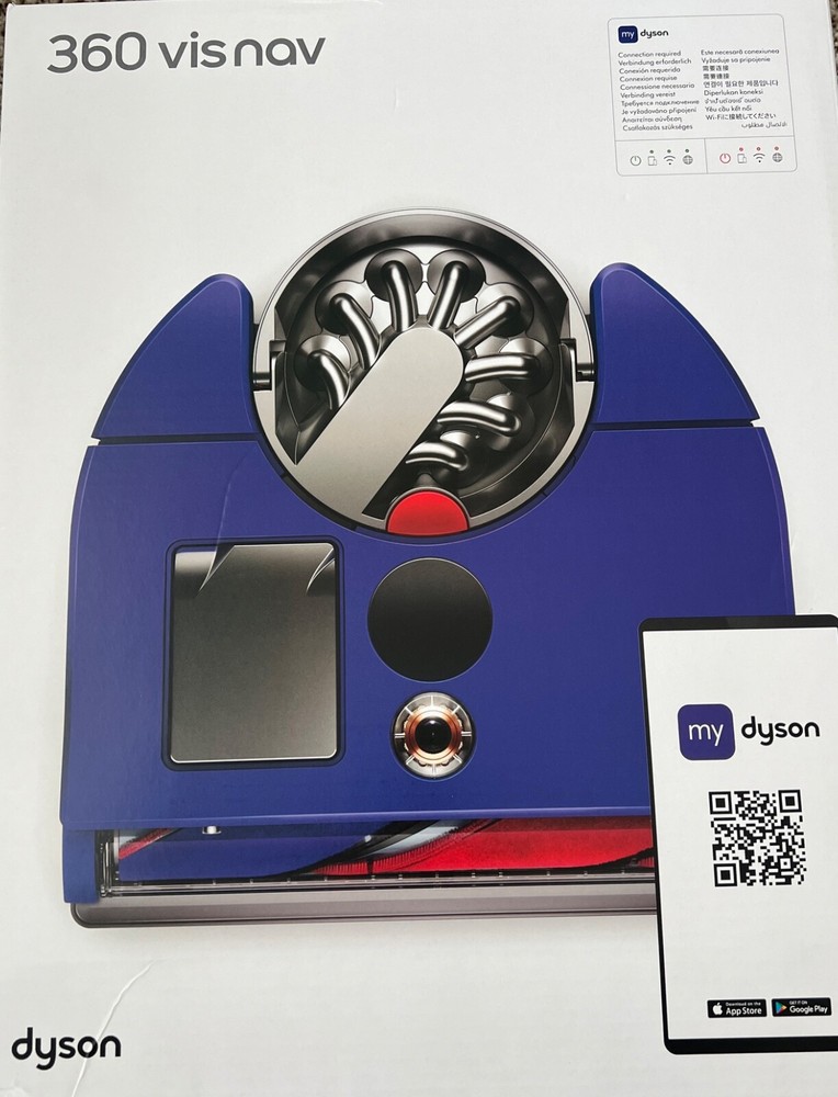 Dyson 360 Vis Nav Robot Vacuum Cleaner in Blue Model 304640-01