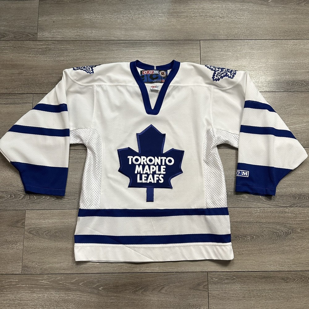 Vintage Toronto Maple Leafs NHL Small CCM Hockey Jersey