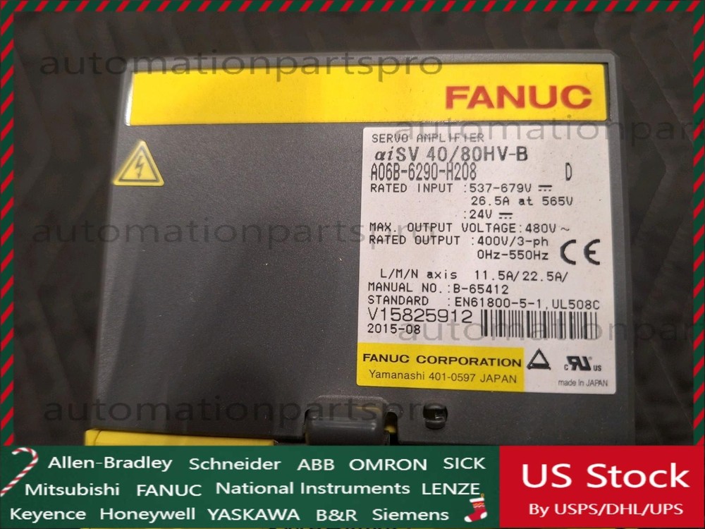 NEW Fanuc Servo Amplifier A06B-6290-H208