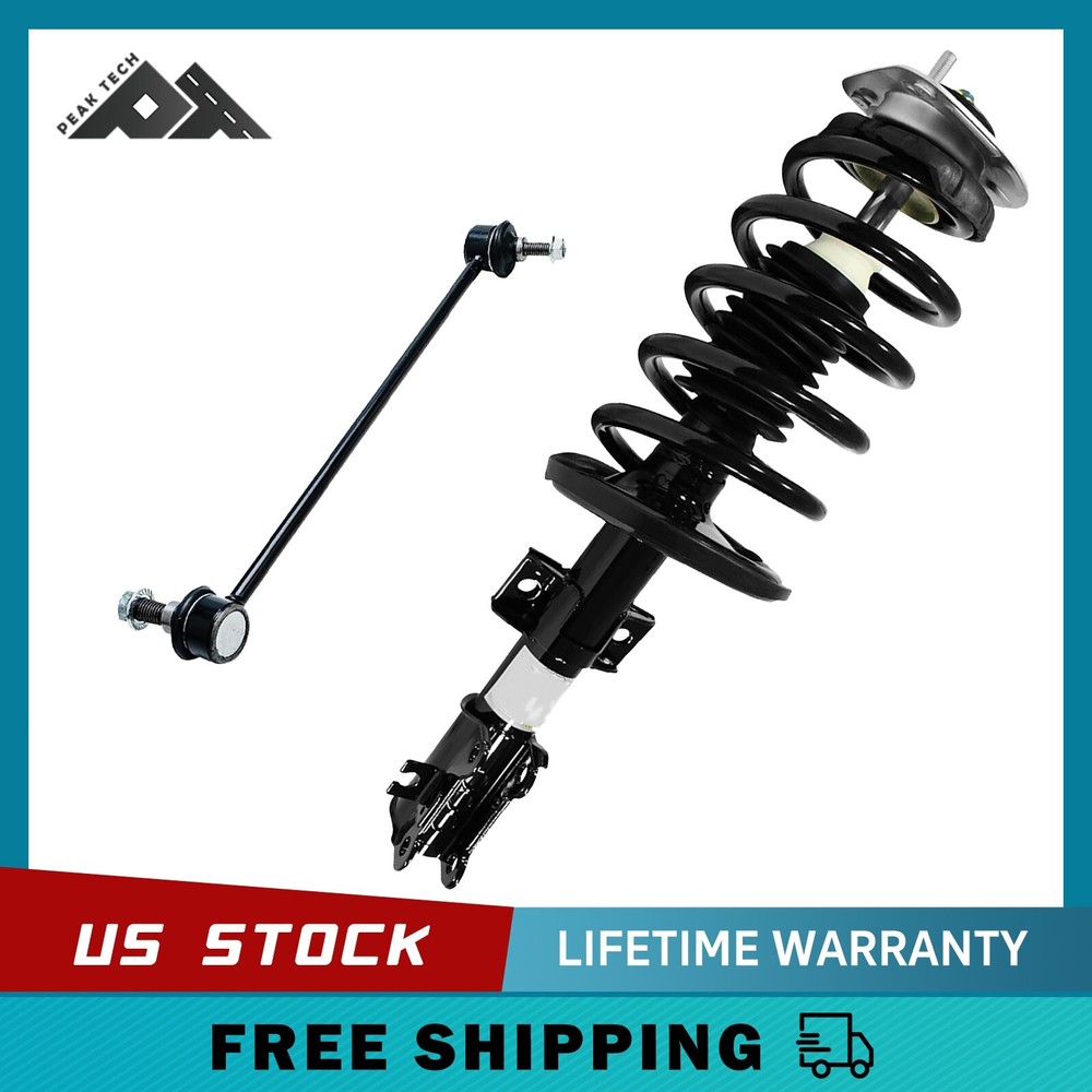 2003-2014 Volvo XC90 Front Right Strut & Sway Bar Link Kit 1+1