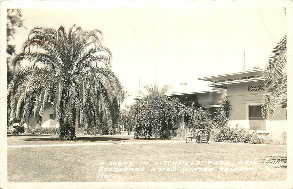 1940s Florence Arizona Pinal County General Hospital RPPC Postcard 25-6675