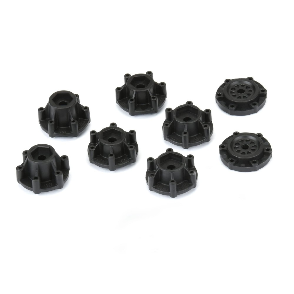 Pro-line Racing 6x30 to 12mm SC Hex Adapters for 6x30 SC Whls PRO635400 Elect...