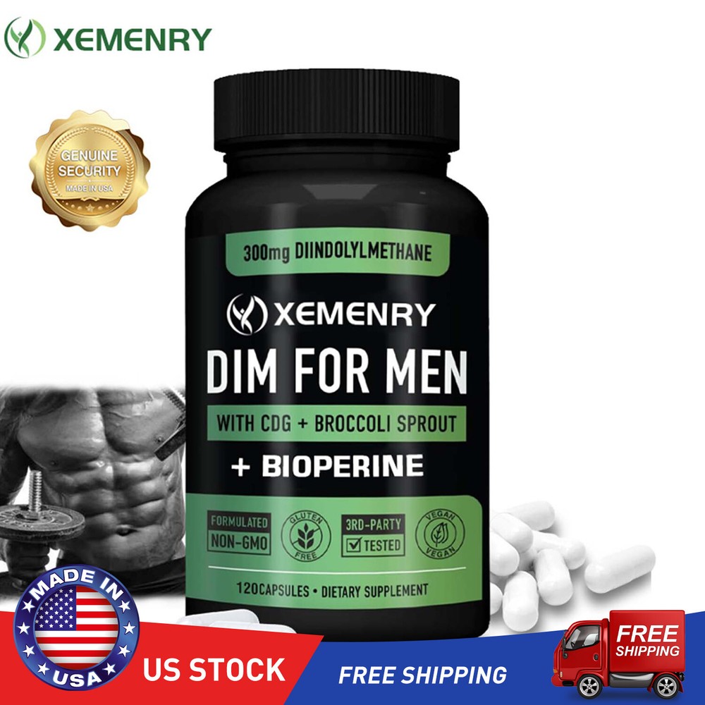 Dim for Men-Calcium D-Positive Mood,Stabilizes Energy and Stamina,Enhances Sleep