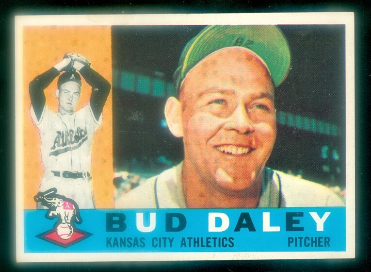 1960 TOPPS #8 BUD DALEY EXMT