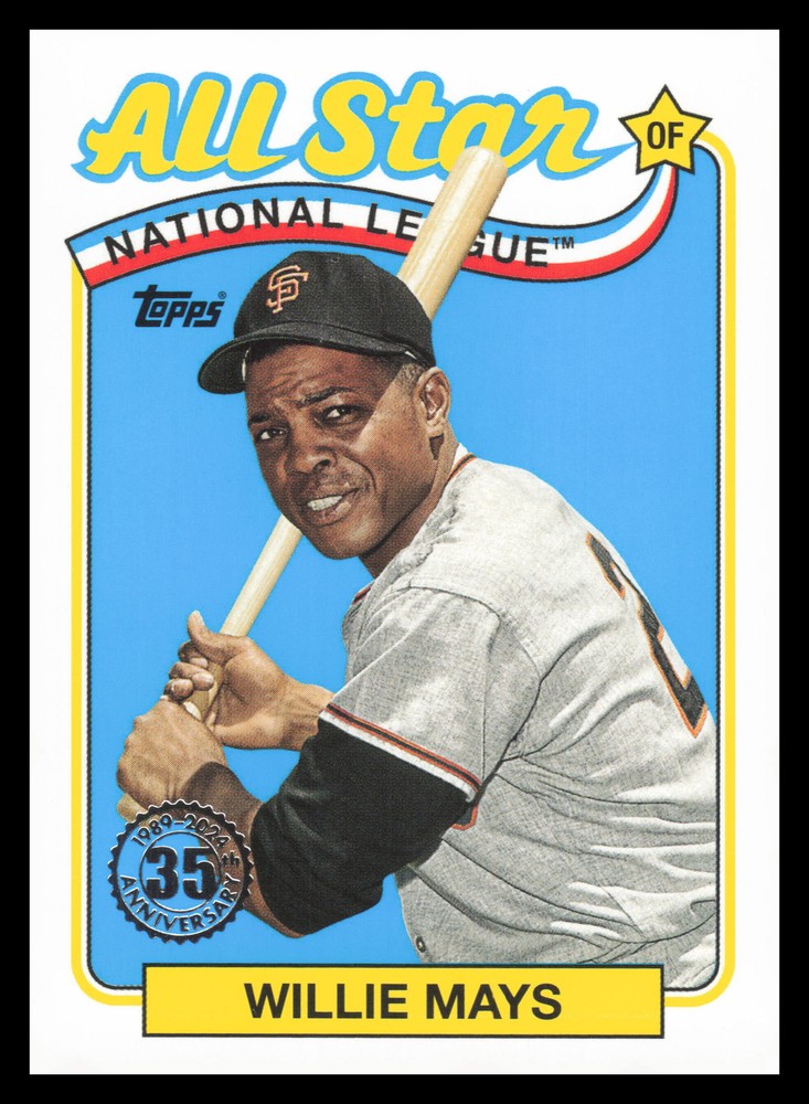 2024 Topps 89 Topps All Star Willie Mays Card #89ASB4