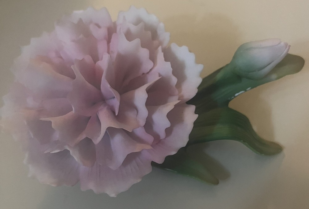 Lenox Garden Porcelain Sculpture Collection Carnation Flower Figurine Vintage