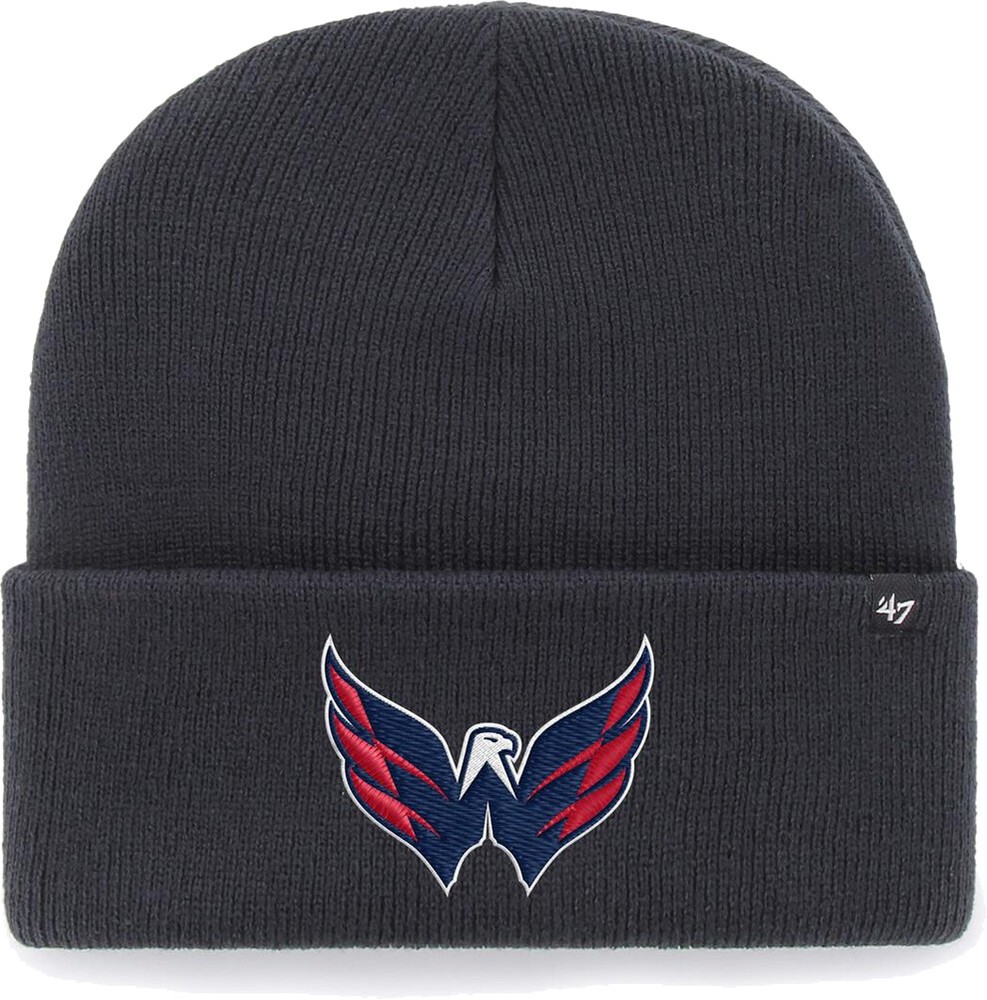Washington Capitals Navy NHL Cuff Knit Beanie by 47 Brand One Size  