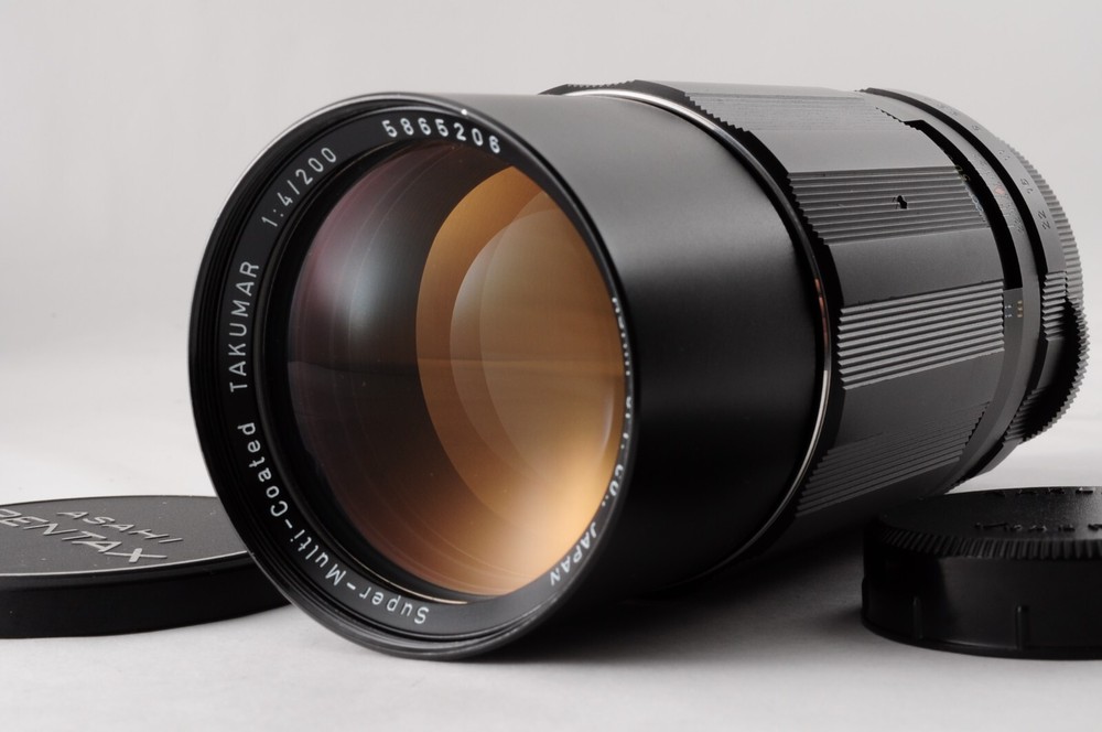 Pentax SMC Takumar 200mm F/4 MF Telephoto Lens for M42 From Japan
