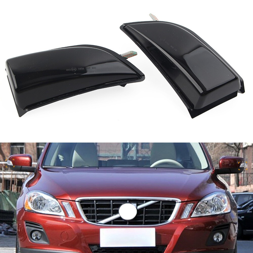 Dynamic Turn Signal Side Mirror Blinker for 2008-2014 Volvo XC60 US Fit