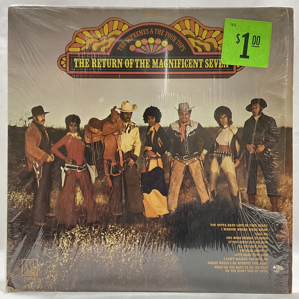 The Return Of The Magnificient Seven The Supremes & Four Tops/ Stereo MS 736