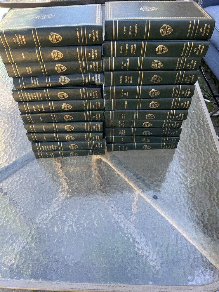 The Harvard Classics Deluxe Registered Edition 1937/1938 - Set Of 22