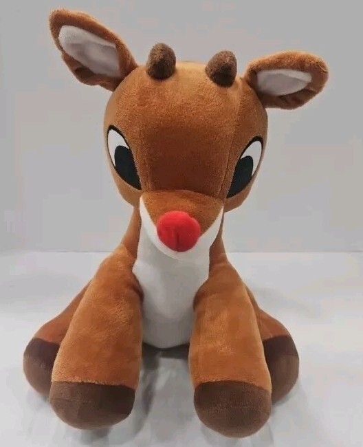 Just Play Rudolph the Red Nosed Reindeer 13” Plush Toy