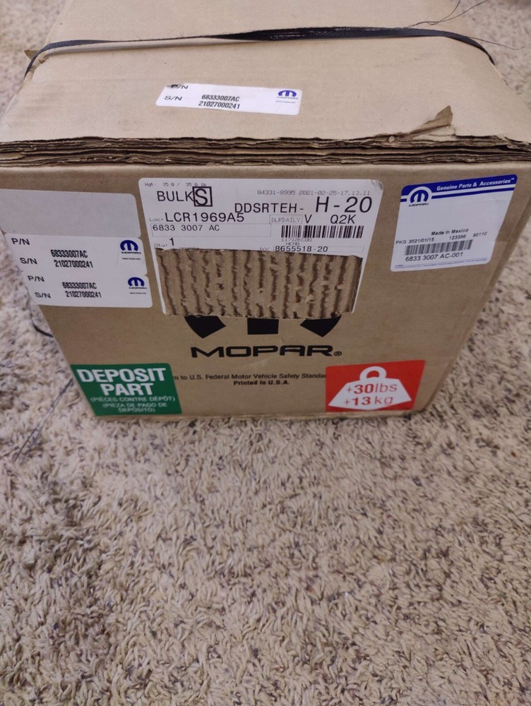 Engine Cylinder Head Mopar 68333007AC