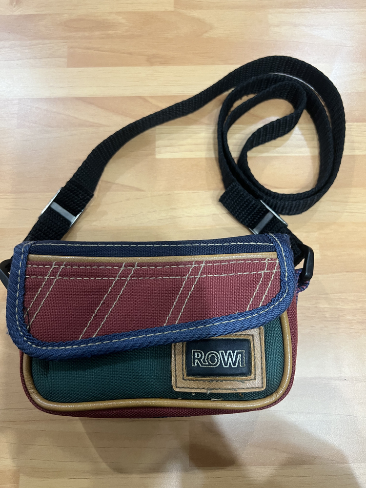 Nikon ROWI Camera Shoulder Cross Body Bag Storage 13cm X 4cm Vintage Retro Y2K