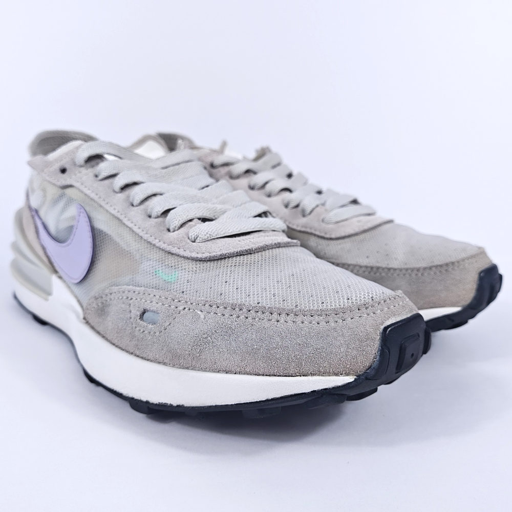 Nike Waffle One Summit Womens 6.5 Casual Lifestyle Shoes White Purple Sneakers