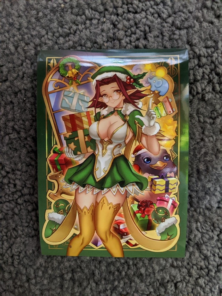 Yugioh Amanda Lapalme Green Christmas Akiza Sleeves 70 count