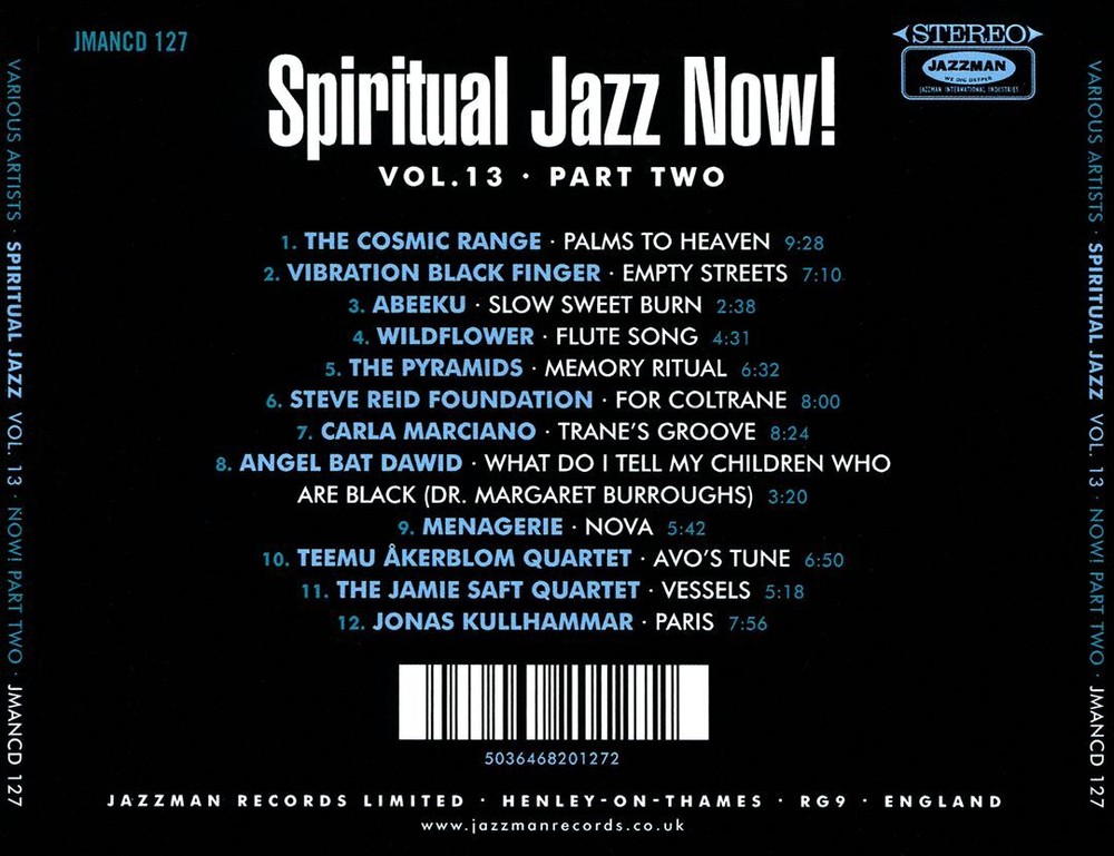 Spiritual Jazz 13 Now Part 2 New CD by Various Artists