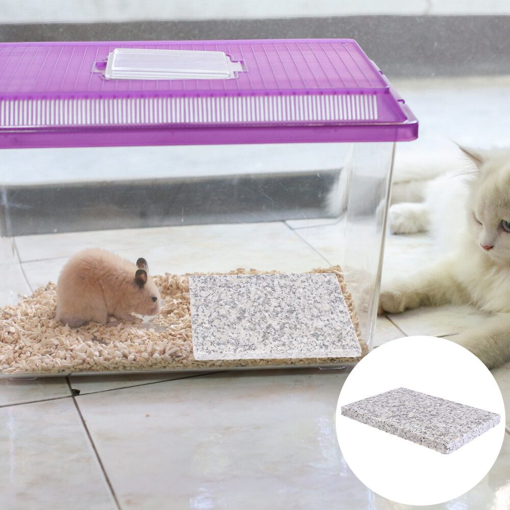 Chinchilla Hamster Cooling Stone Tile for Small Pets