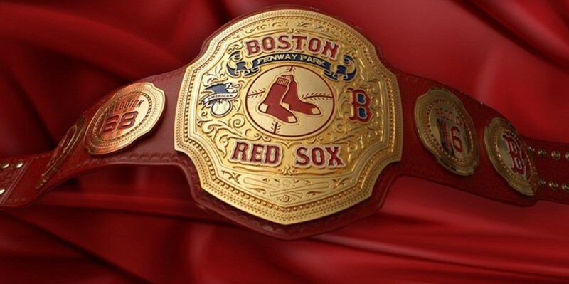 Boston Red Sox Championship Belt 2MM Brass