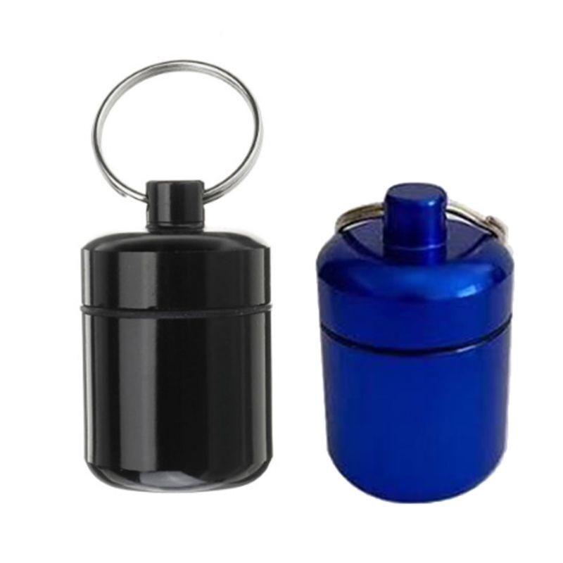 Aluminium Alloy Storage Container for Purse Waterproof Metal Bottle