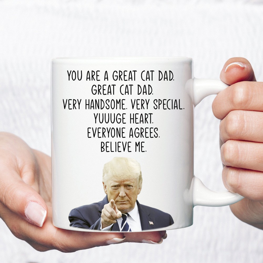 Cat Gift Men Gifts For Cat Lovers Cat Dad Gifts Cat Dad Mug Cat Gifts Best Cat