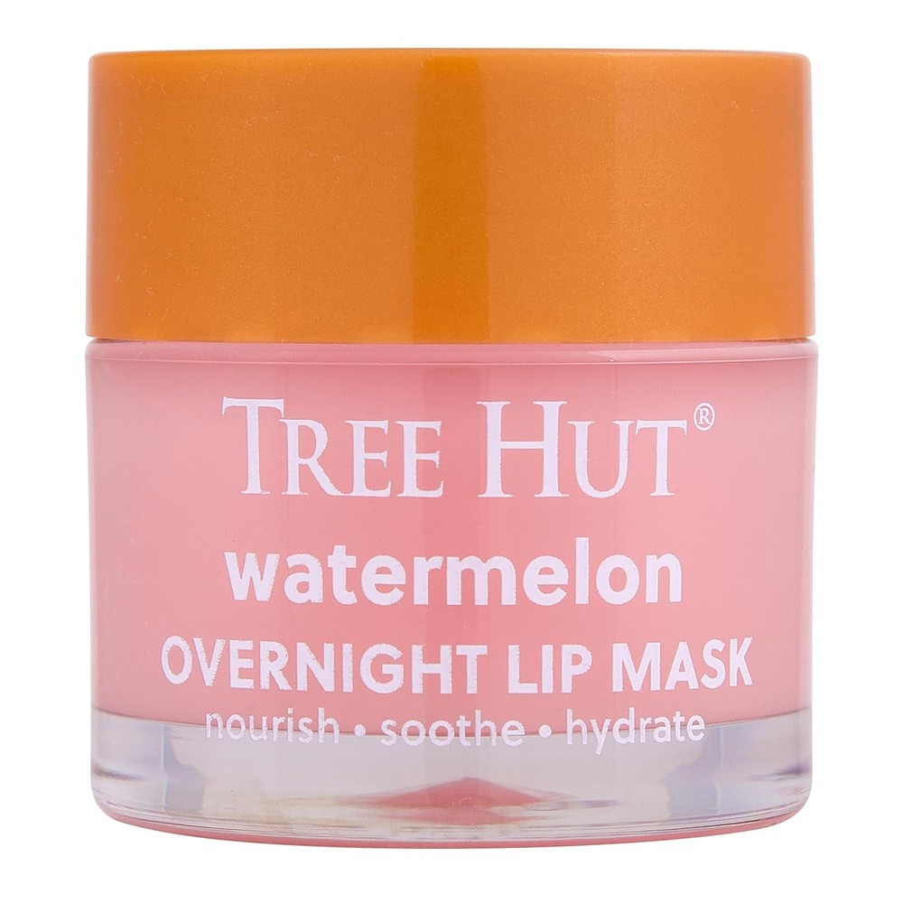 Tree Hut Watermelon Overnight Lip Mask, Hydrating Lip Treatment, Leave On