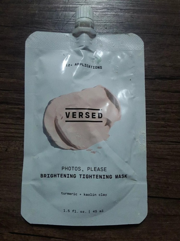 Versed Brightening Purifying Face Mask 1.5 oz Pouch for Clear Skin
