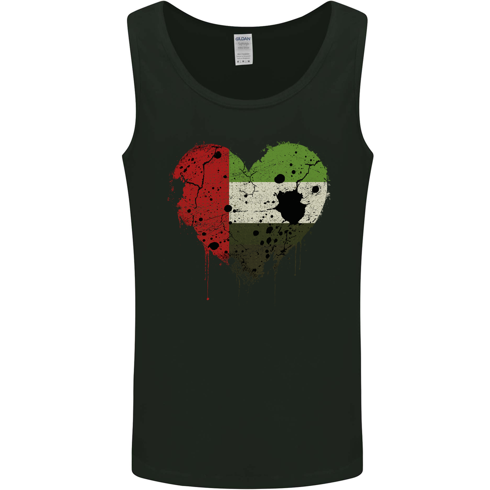 Love UAE Flag Day Emirati Day Football Mens Vest Tank Top