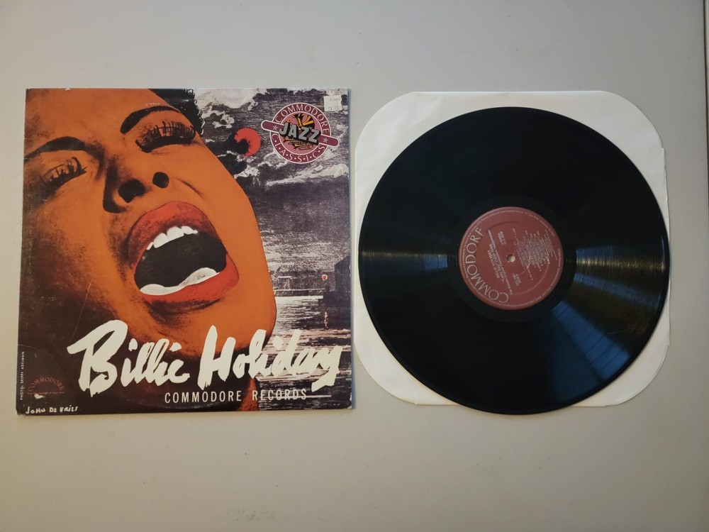 BILLIE HOLIDAY Lady Day LP COMMODORE CCL-7001 rare reissue VG+
