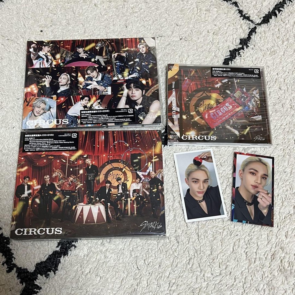 Straykids Circus Hyunjin Trading Card Album
