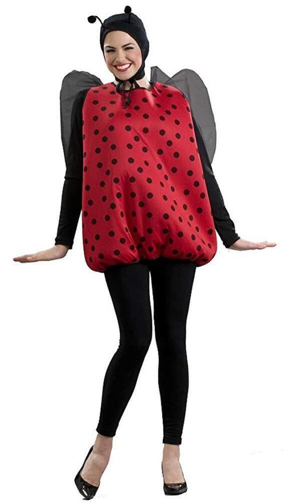 Forum Novelties womens Forum Lady Bug Adult Sized Costumes, Black/Red, Size US
