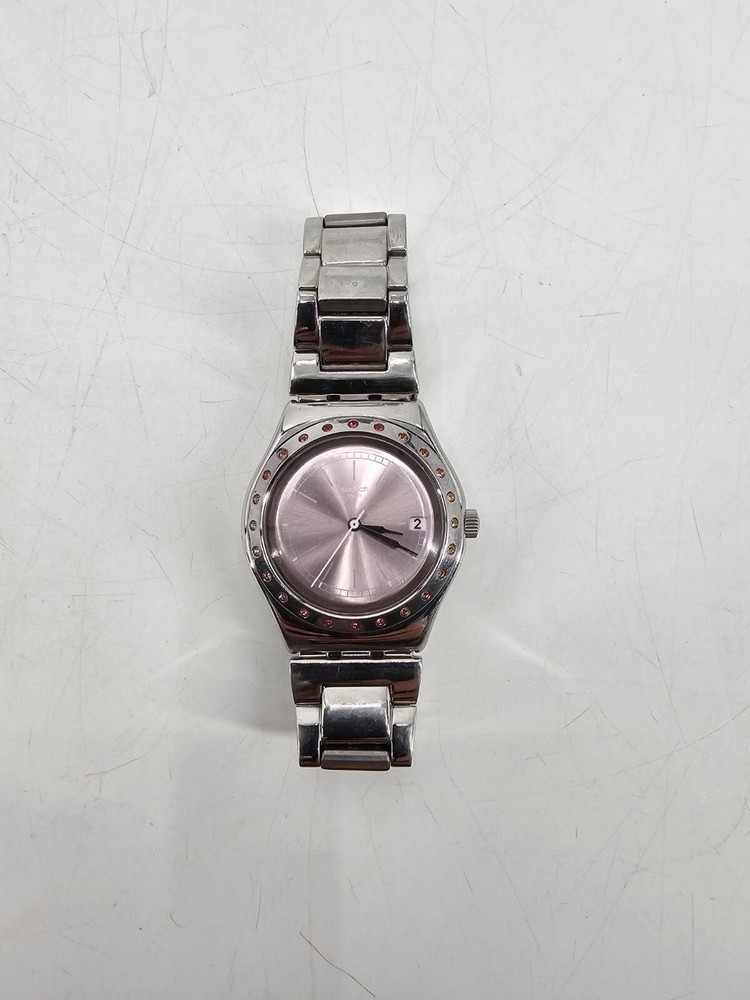 Swatch PINKAROUND Unisex Watch (Model: YLS455G)