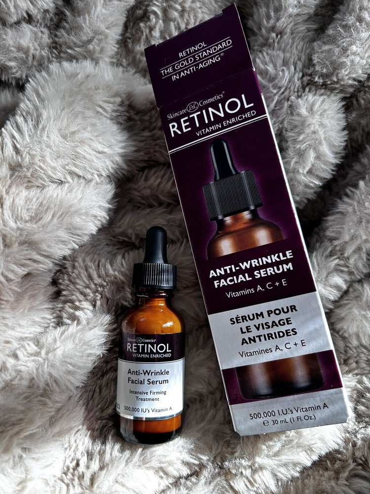 Retinol Anti-Wrinkle Facial Serum Vitamin Enriched 1fl.oz Smooth,Firm,Moisturize