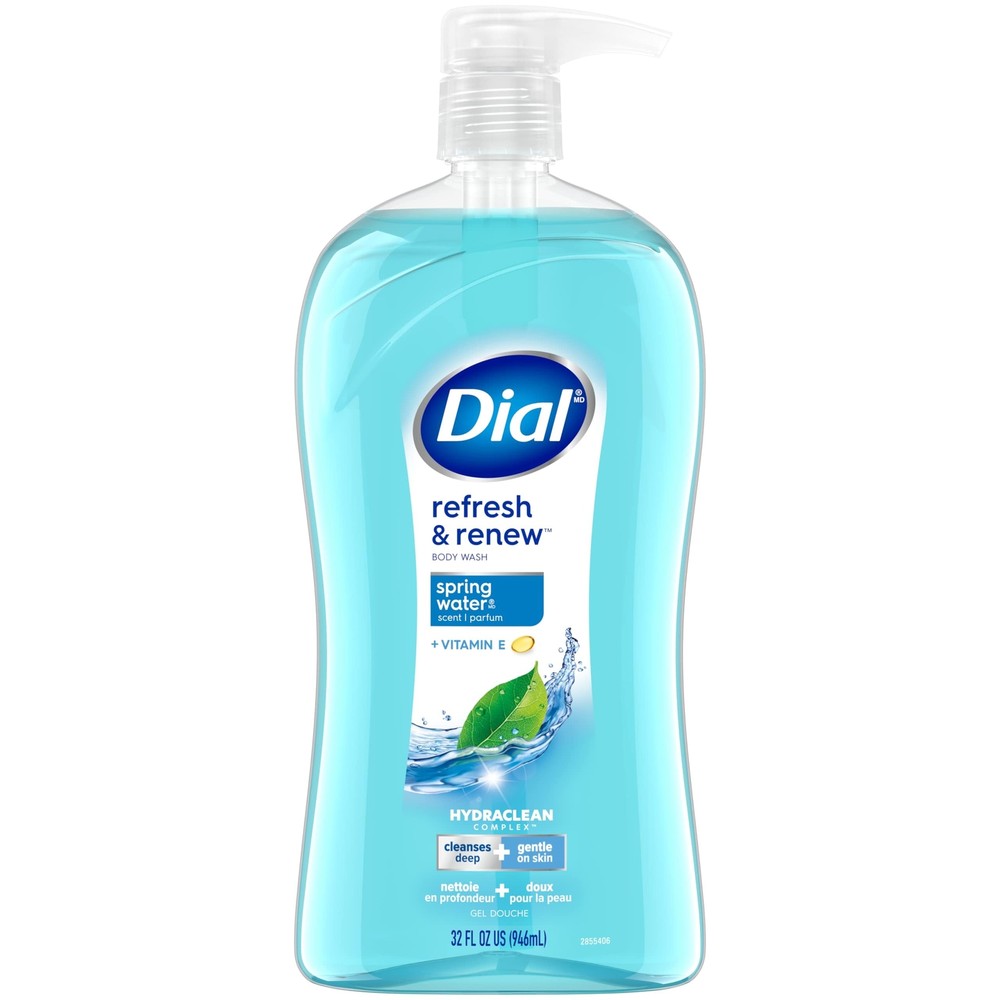 Dial Body Wash Refresh & Renew Spring Water 32 fl oz