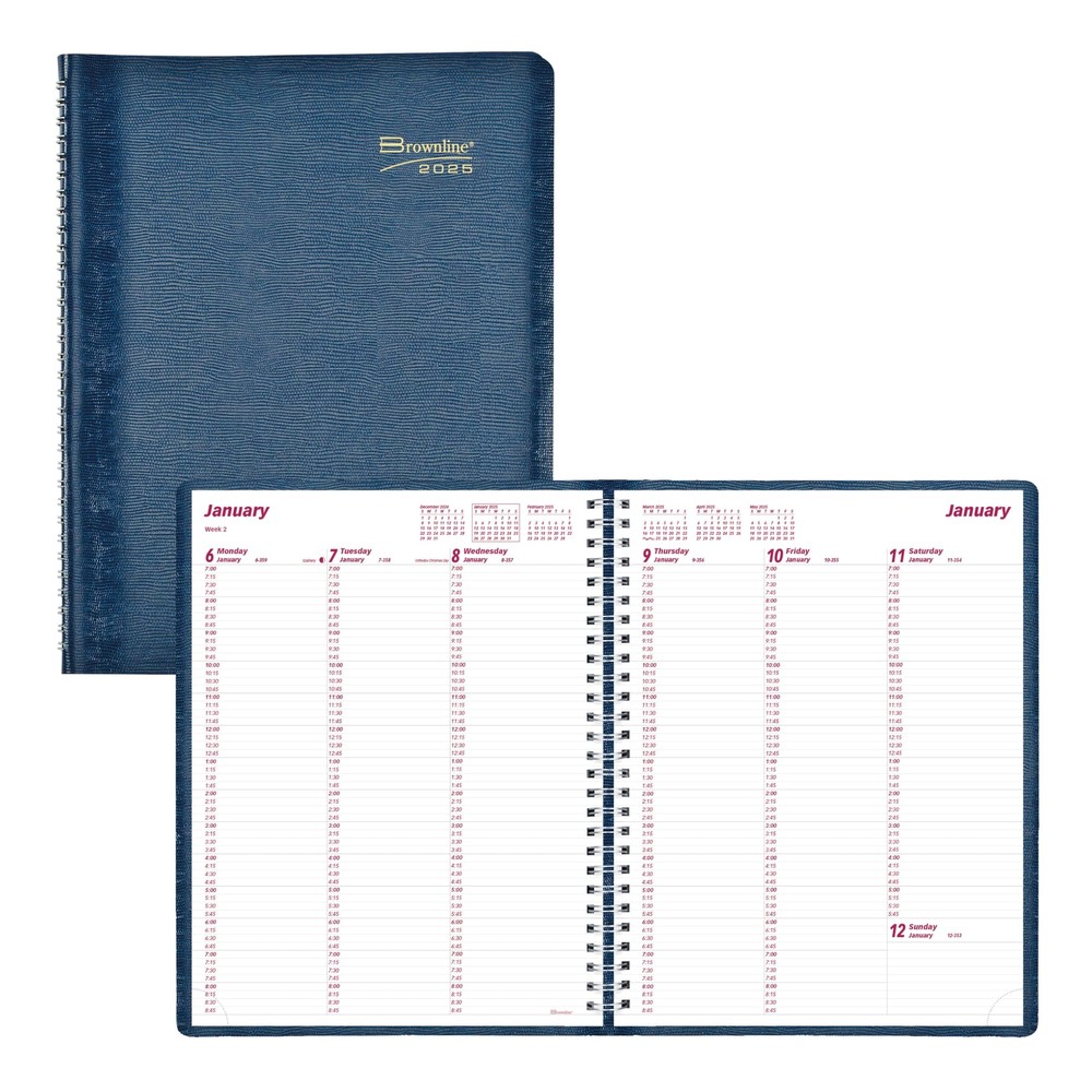 Brownline® 2025 Essential Weekly Planner Appointment Book 12 Months January t...