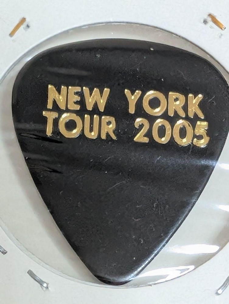 CREAM / NEW YORK TOUR ERIC CLAPTON 2005 Guitar Pick rare from JAPAN USED Vintage