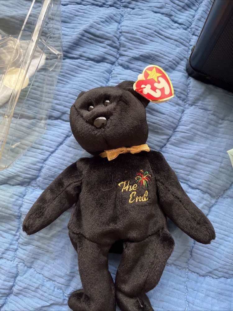 Ty Beanie Baby The End 1999 Y2k Millennium Teddy Bear SG_B00002CFB8_US