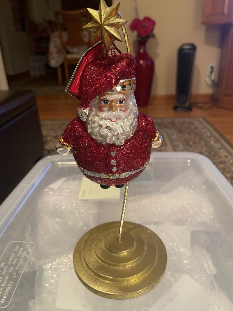 Christopher Radko Ho Ho Harlequin Ornament