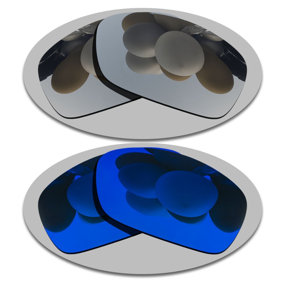 Silver&Deep Blue Replacement Lenses For-Costa Del Mar Saltbreak Polarized