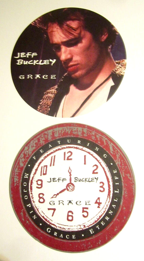 Jeff Buckley ORG Vintage Lot of 2 Promotional Promo Flat / Poster GRACE
