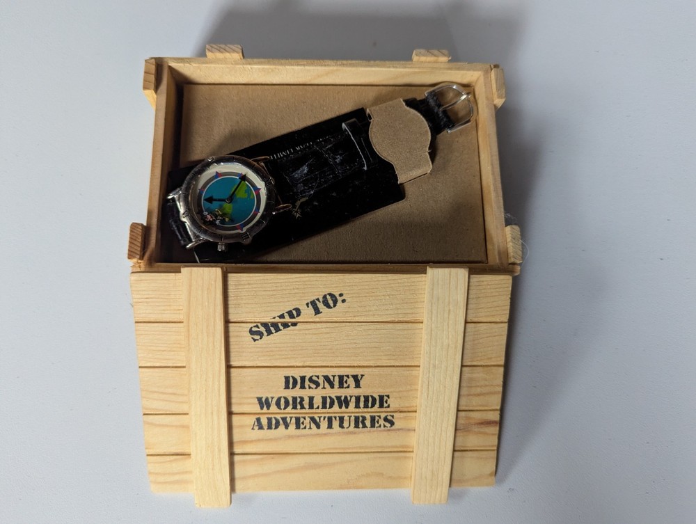 Disney Analog Watch Featuring Global Adventures Theme  