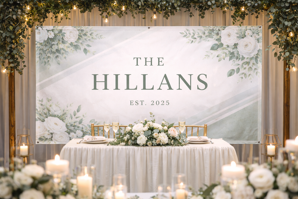 Wedding Banner - Fully Customizable