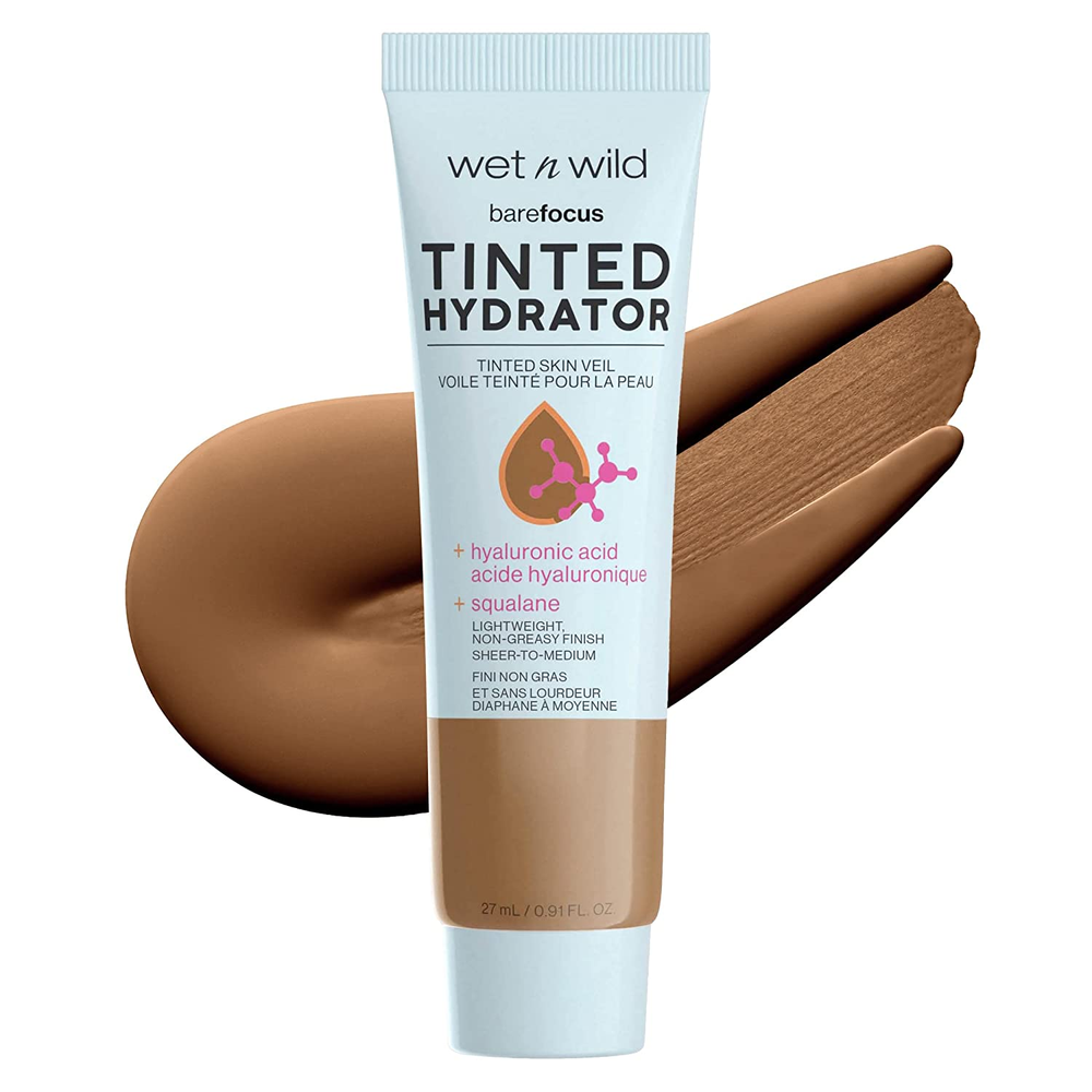 Wet N Wild Bare Focus Tinted Hydrator Matte Finish, Deep | Oil-Free | Moisturizi