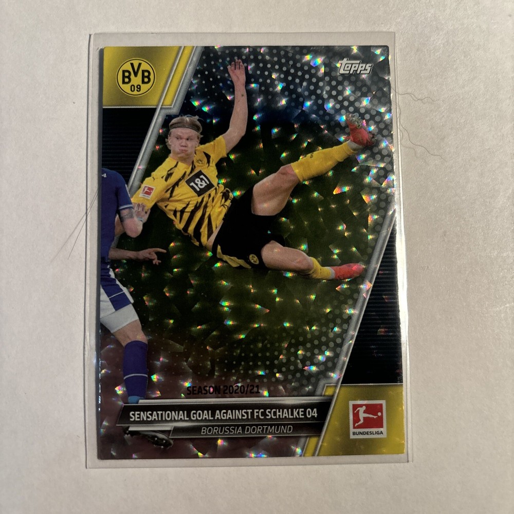 2021-22 Topps Bundesliga - Special Moments Speckle Foil #190 Erling Haaland