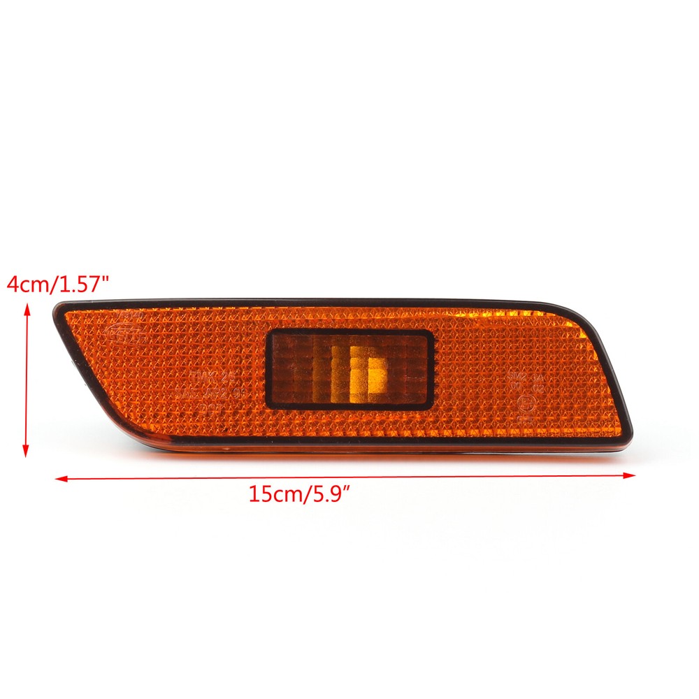 1X Front Bumper Side Marker Light Amber Right Side Fits VOLVO S80 1998-2006 UE