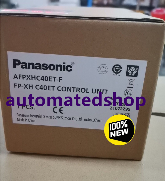 Panasonic Ethernet programmable controller AFPXHC40ET-F brand new
